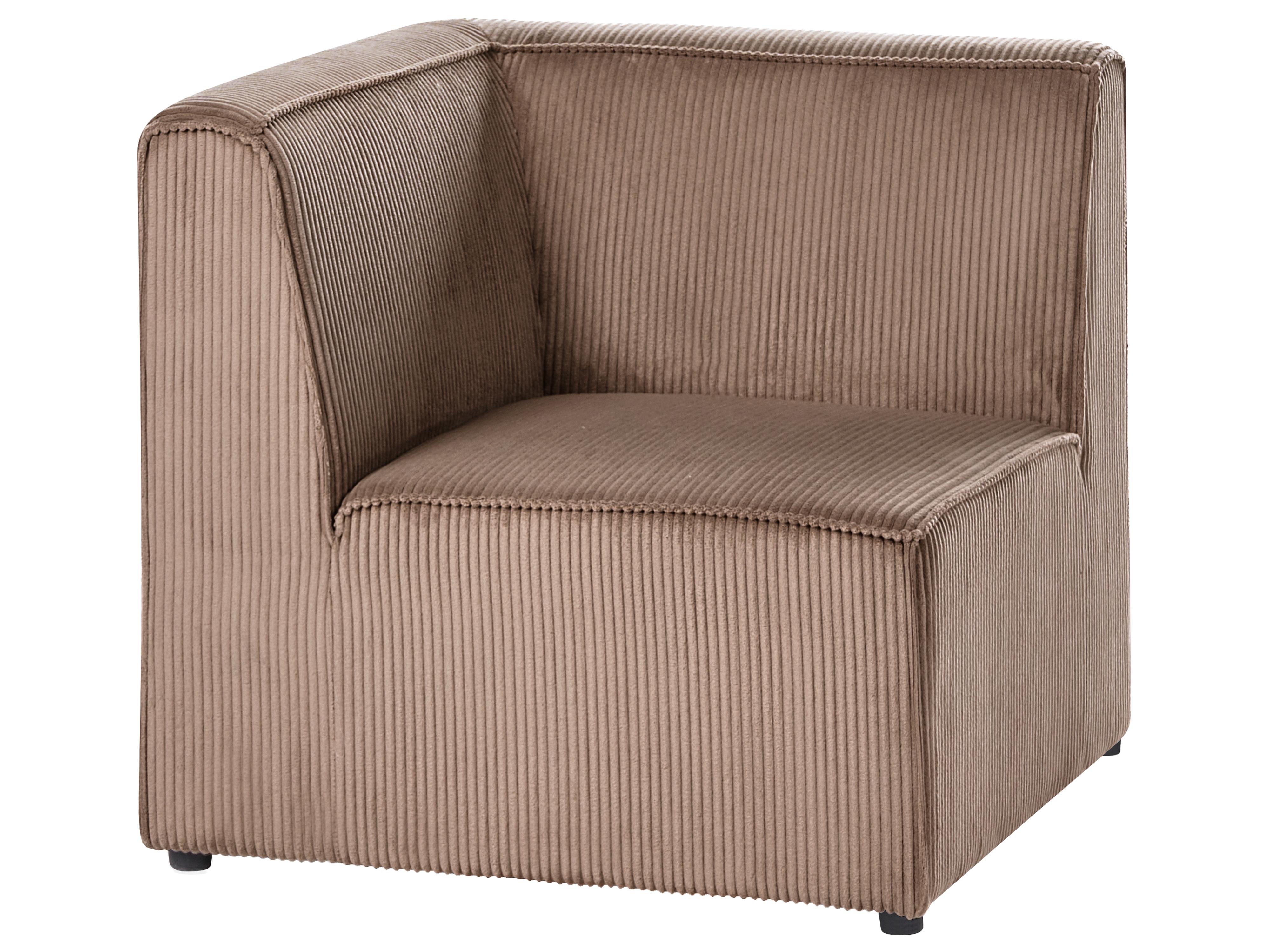 Modulaire bank 2-zits LEMVIG Corduroy Zandbeige