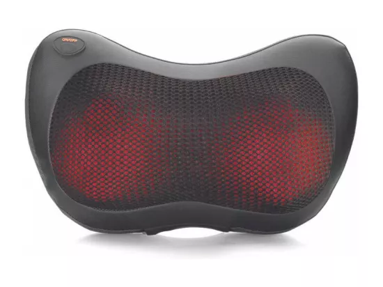 Coussin massant - Relaxant - Shiatsu - Noir