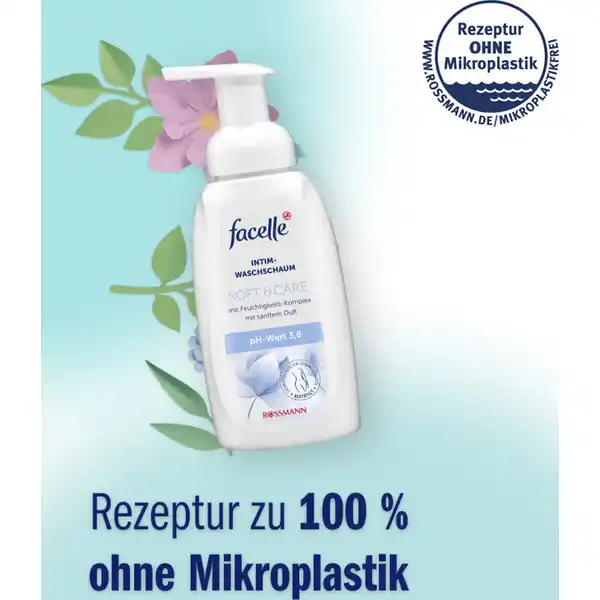 soft & care Intim-Waschschaum