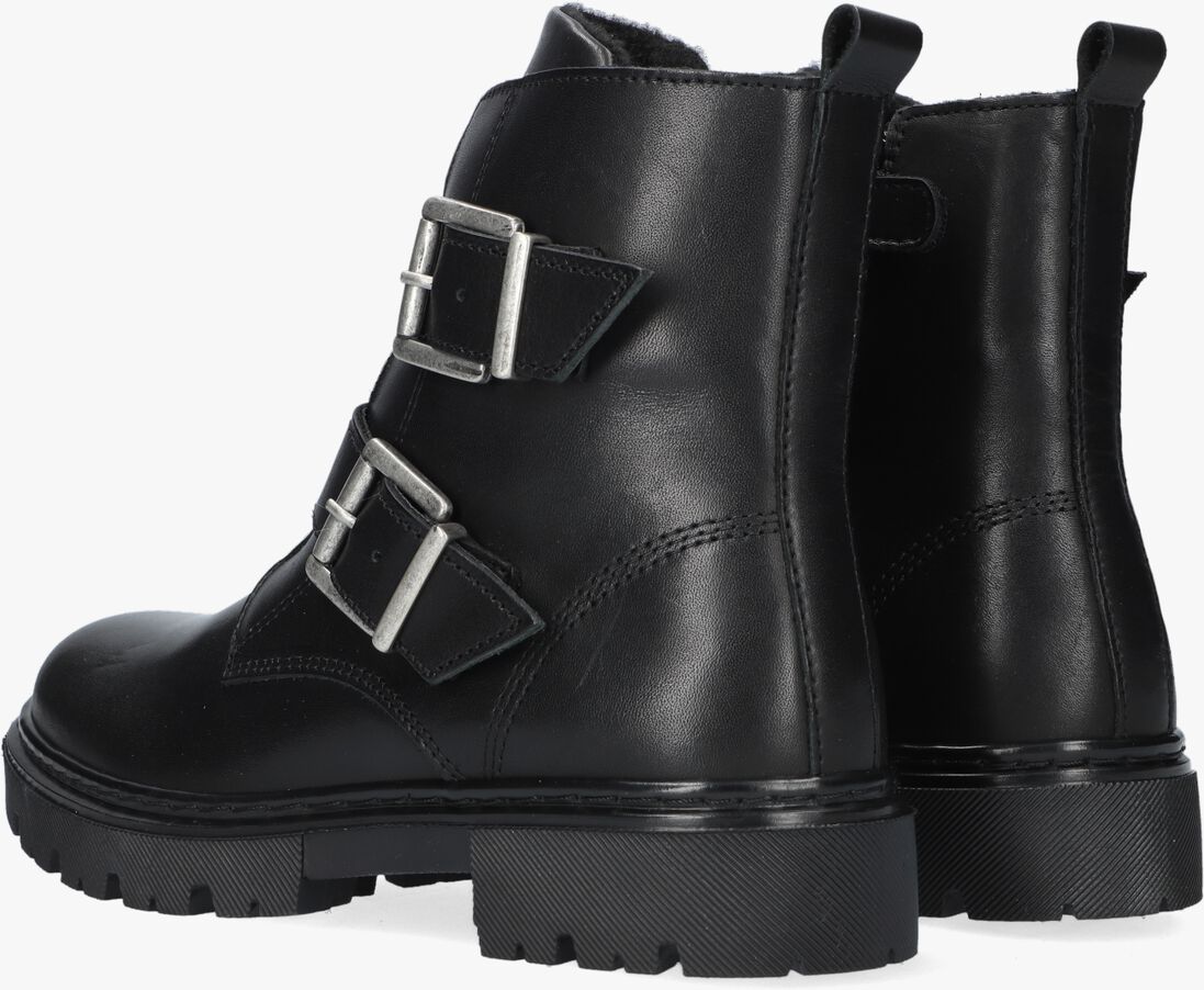 BULLBOXER zwarte bullboxer biker boots ajs501