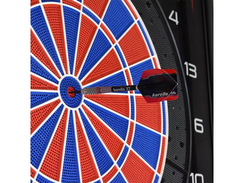Karella Dartpfeile Softdart Commander 21g, 3 Stück – Silber 90% Tungsten Dartpfeile