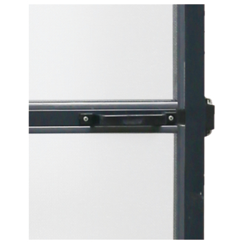 OK vaste hordeur antraciet 100x210 cm