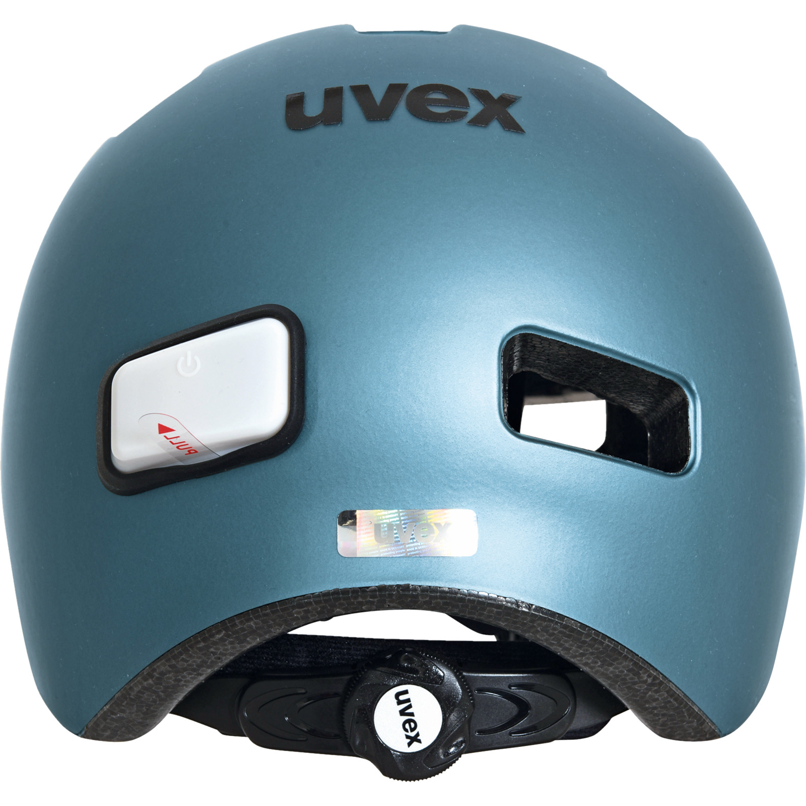 Uvex Erwachsenen-Velohelm Rush Visor türkis, 55-58