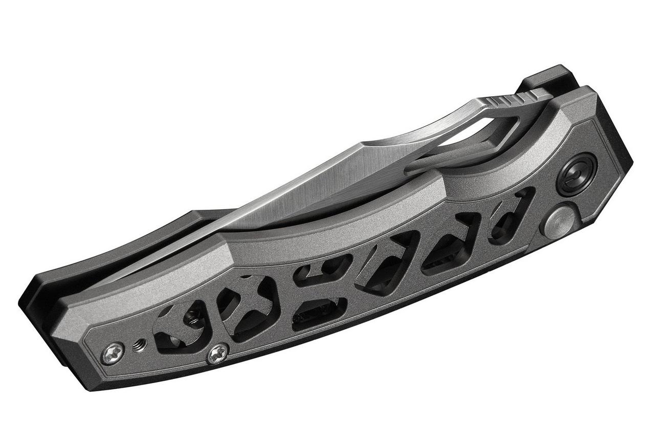 Civivi Anaaki C24039-2 Satin Gray Aluminum, zakmes