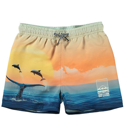 Molo Bådeshorts - UV50+ - Niko - Ocean Smile