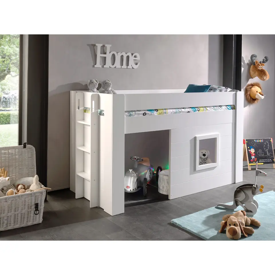 Vipack halfhoogslaper Noah - wit - 213,6x96x120,1 cm