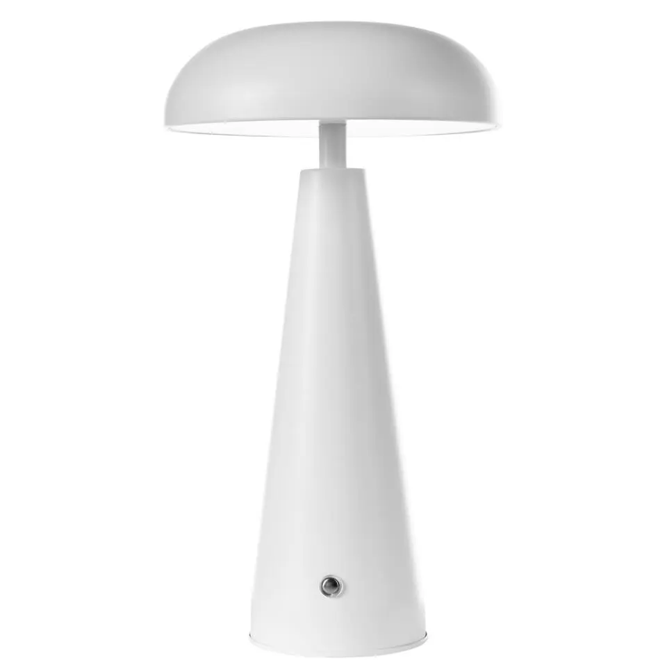 BOCONO - Draadloze LED tafellamp - Wit - IJzer