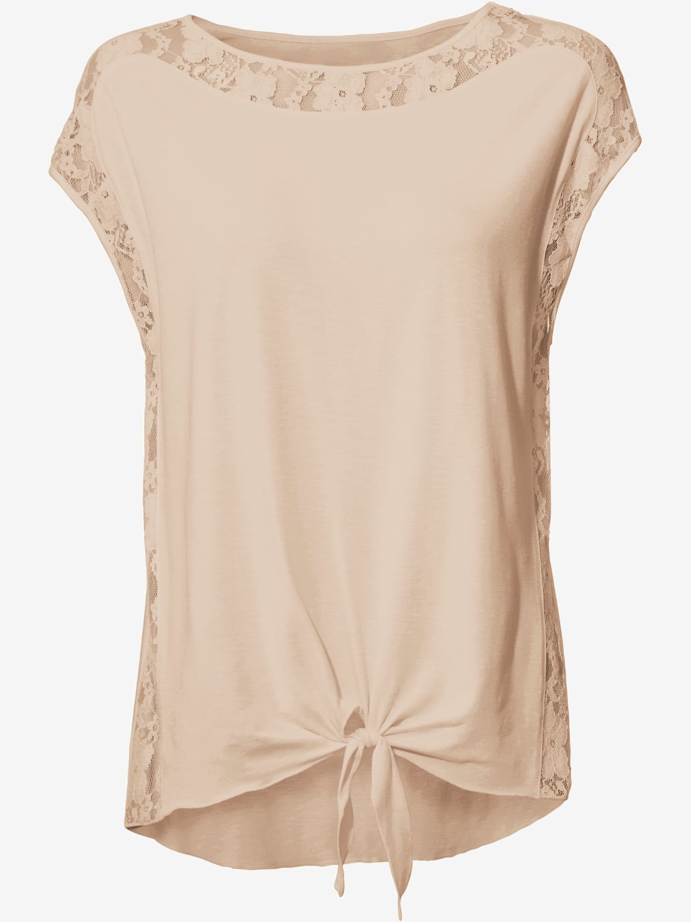 T-shirt en dentelle look romantique