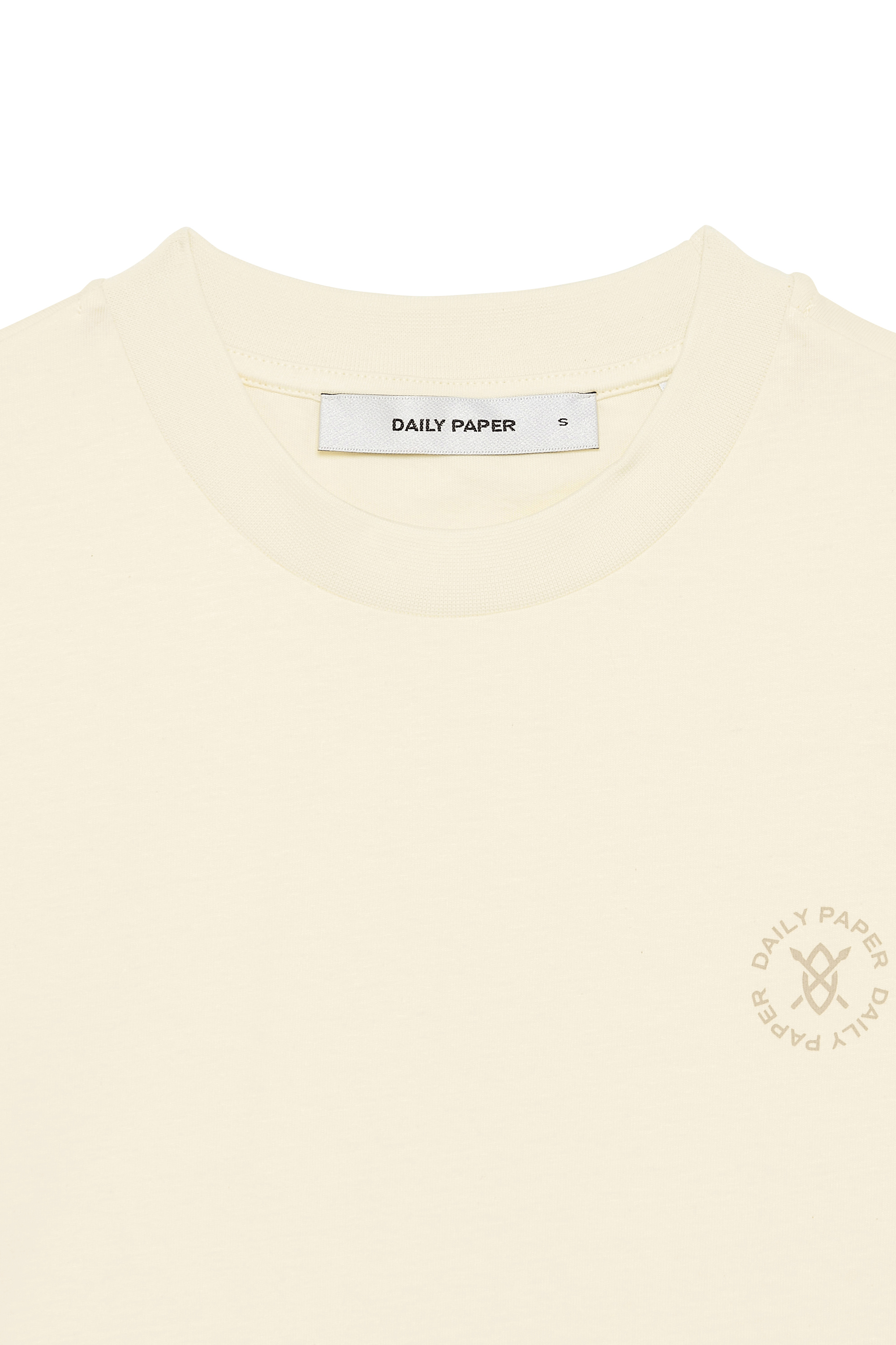 Daily Paper T-shirt circle women ss t-shirt Jaune