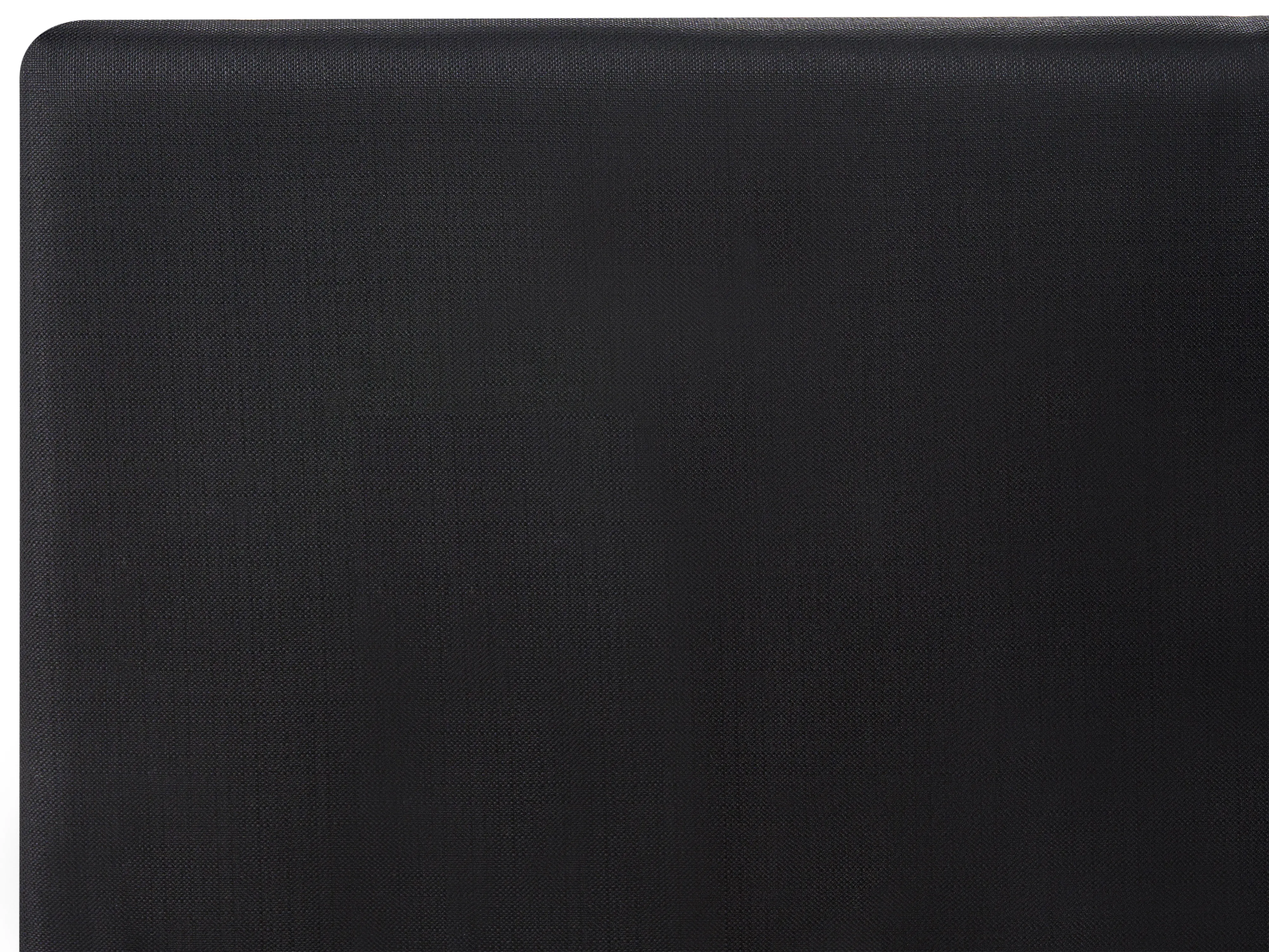 Bed Stof FITOU 120 x 200 cm Zwart