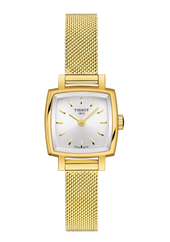 Tissot T-Classic Lovely Square Damenuhr Silber