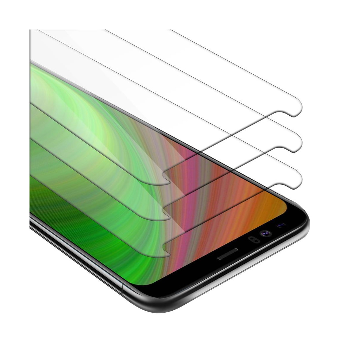 Google PIXEL 4 3x Skjermbeskytter Skärmskydd