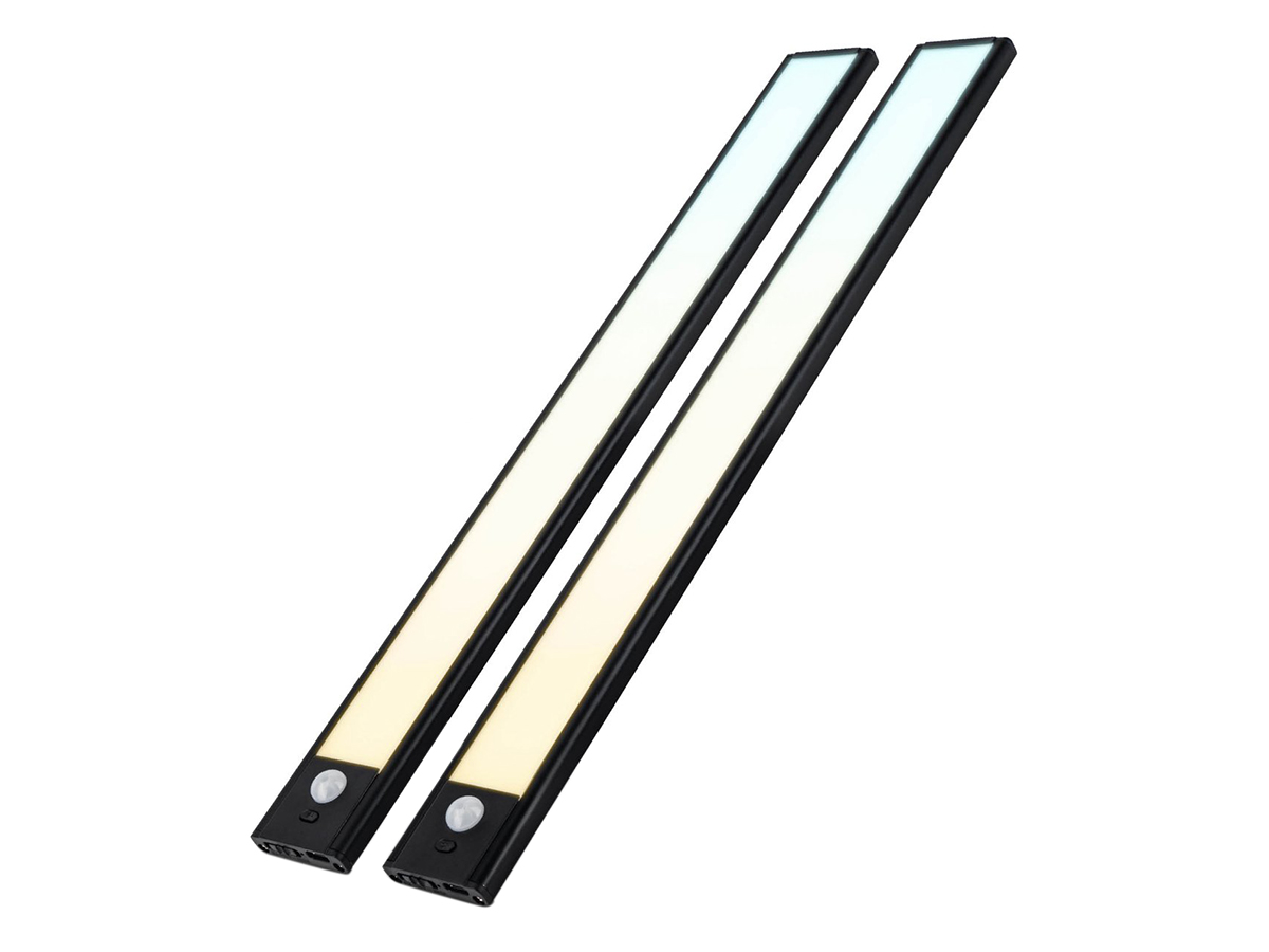 Brendz Puyo LED 40 cm set van 2 magnetische LEDstrips - Black