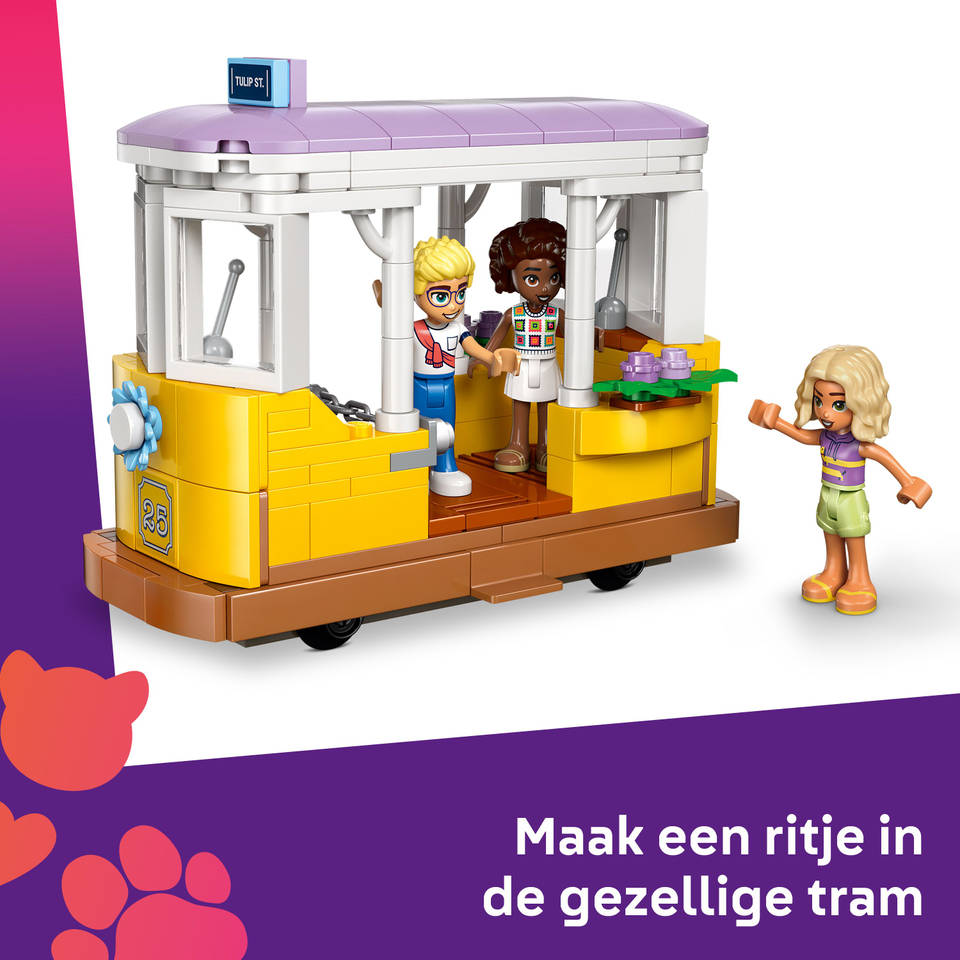 LEGO Friends plantencafé en bloemenwinkel 42671