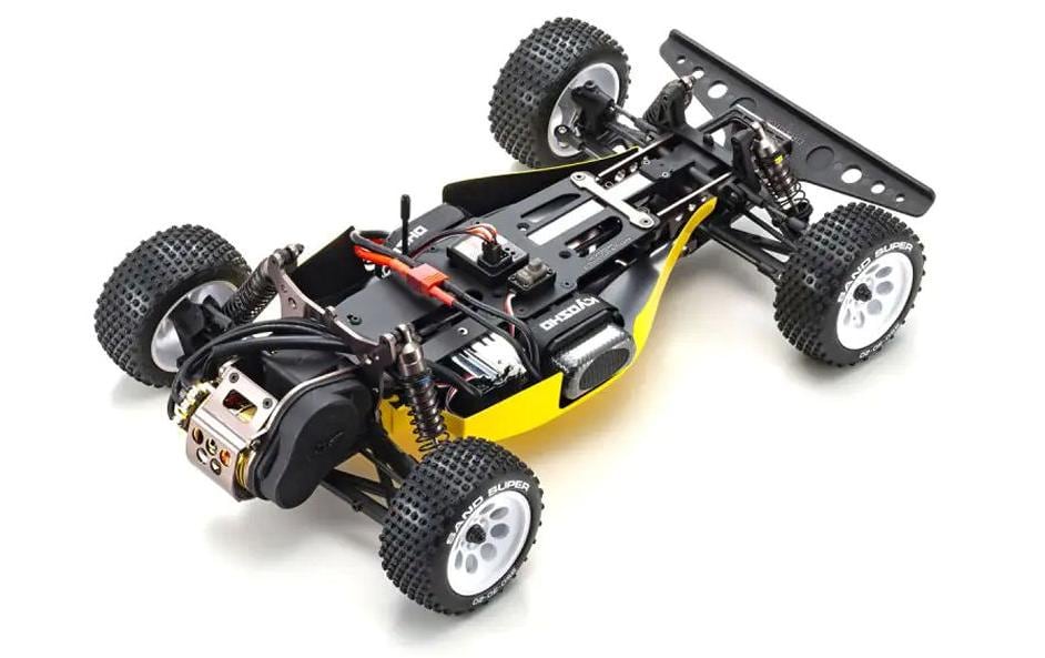Buggy Turbo Optima Pro 4WD Legendary Series Bausatz, 1:10<br>Legendary Vintage Serie Buggy Bausatz mit Heckmotor und Allradantrieb