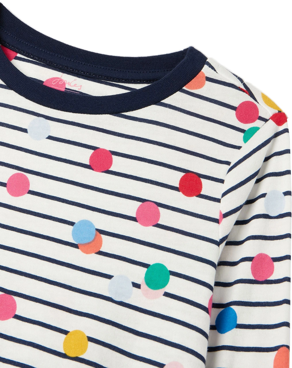 Langarmkleid IONA BABY SPOT mit Leggings in weiß