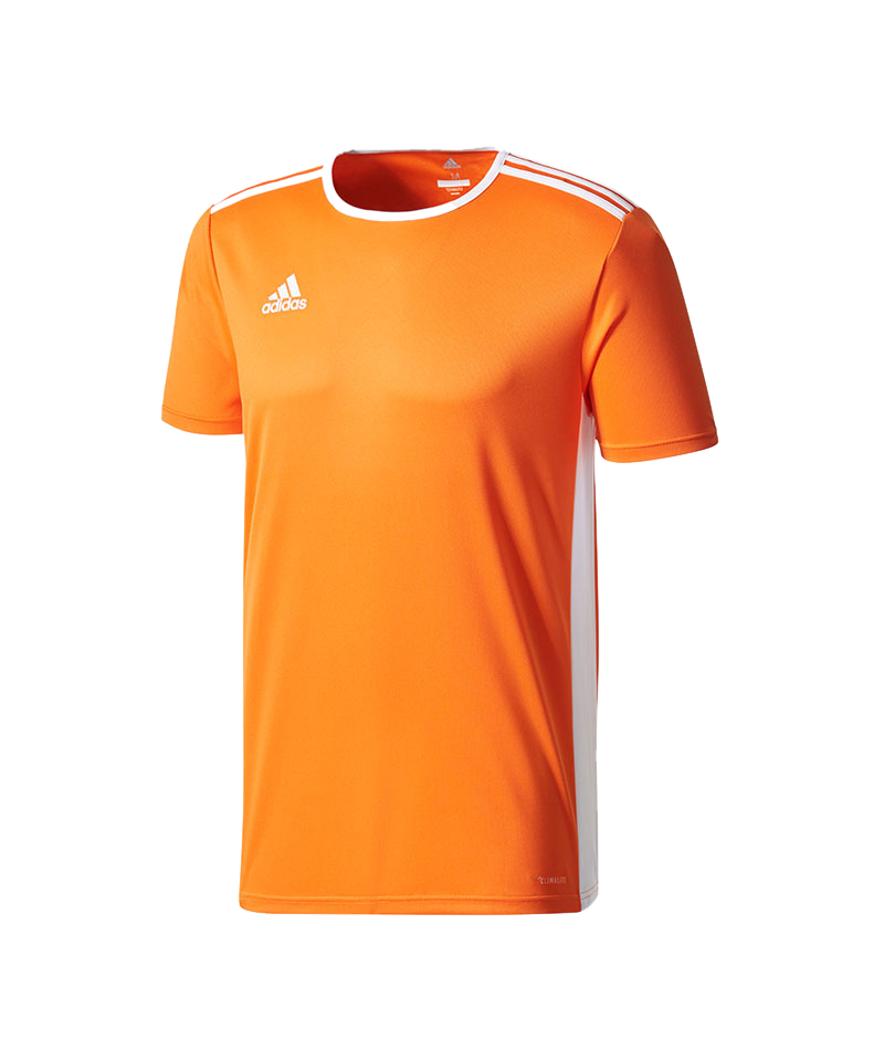 adidas Entrada 18 Trikot kurzarm Orange Weiss