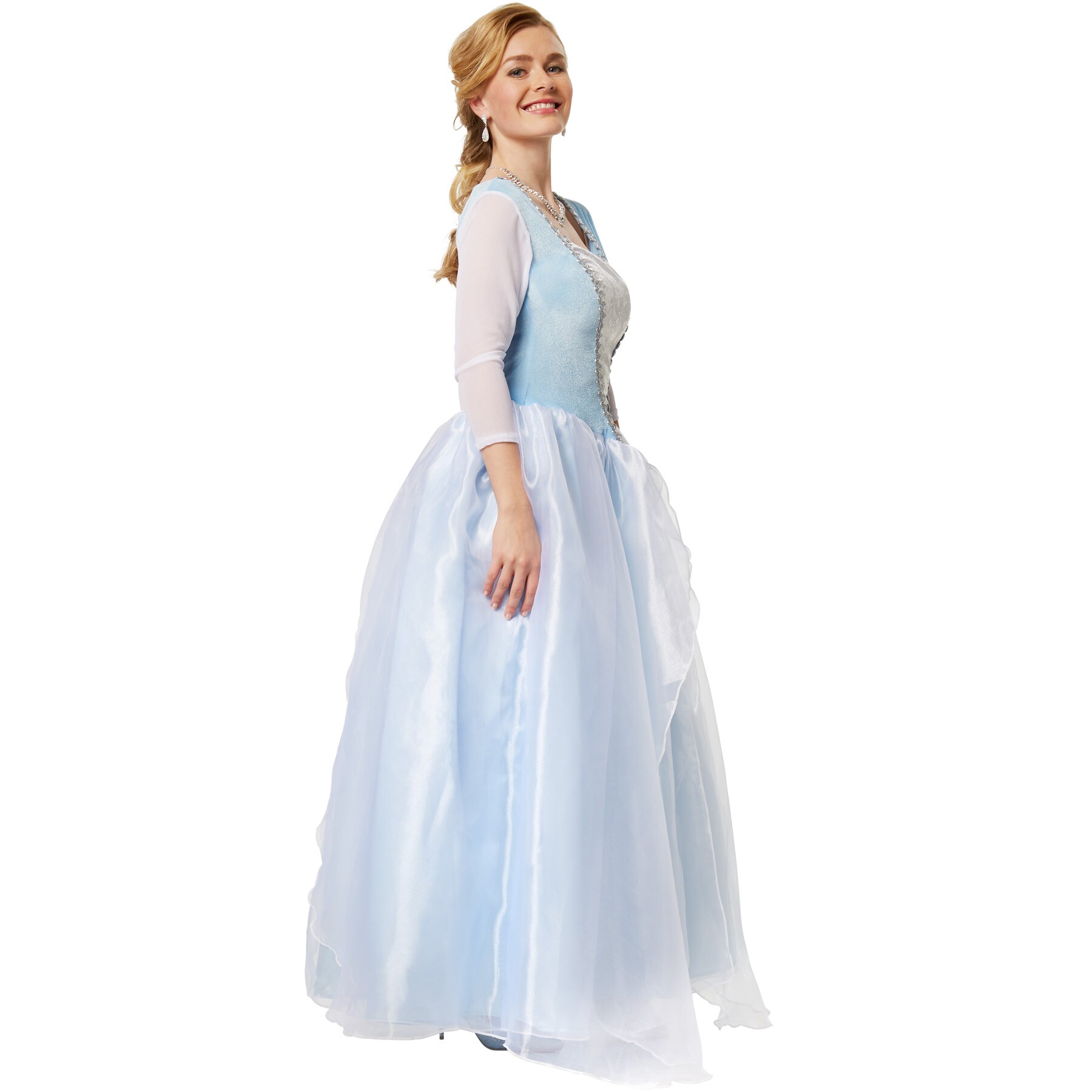 tectake® Frauenkostüm Edles Prinzessinnenkleid Cinderella