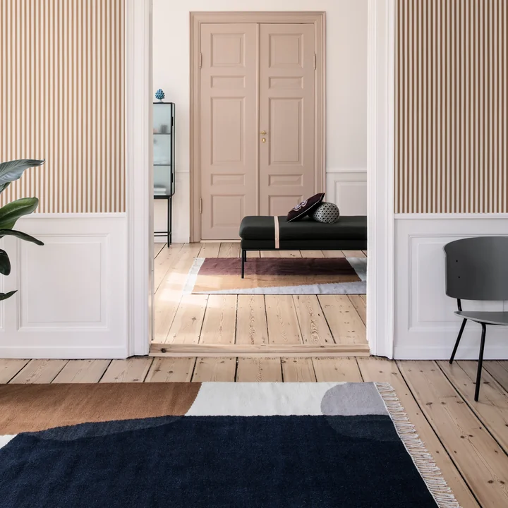 Ferm Living - Kelim Rug, Merge, 140 x 200 cm