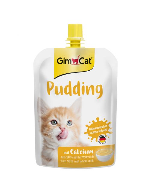 Gimcat Pudding Voor Katten - Kattensnack - Melk 150 g