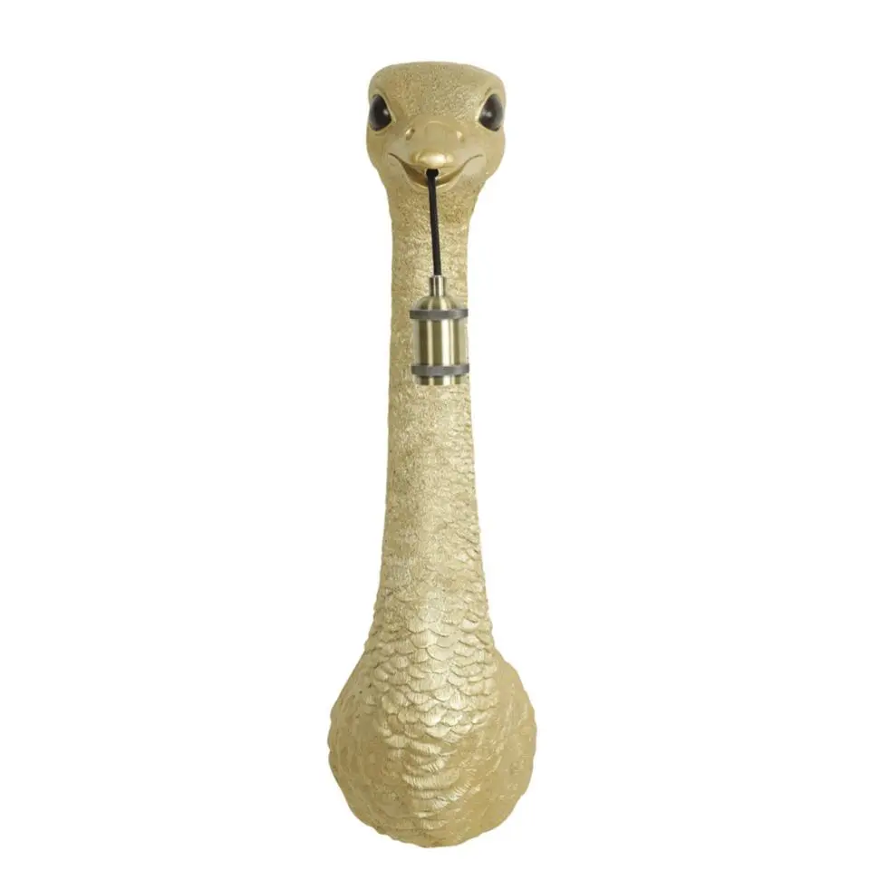 Wandlamp Ostrich - Goud - 25x19x72cm