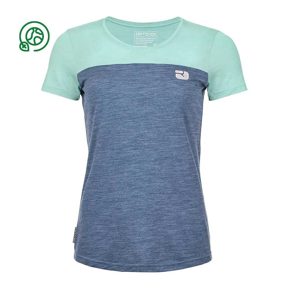 Ortovox 150 COOL LOGO - Tee-shirt Femme ice waterfall