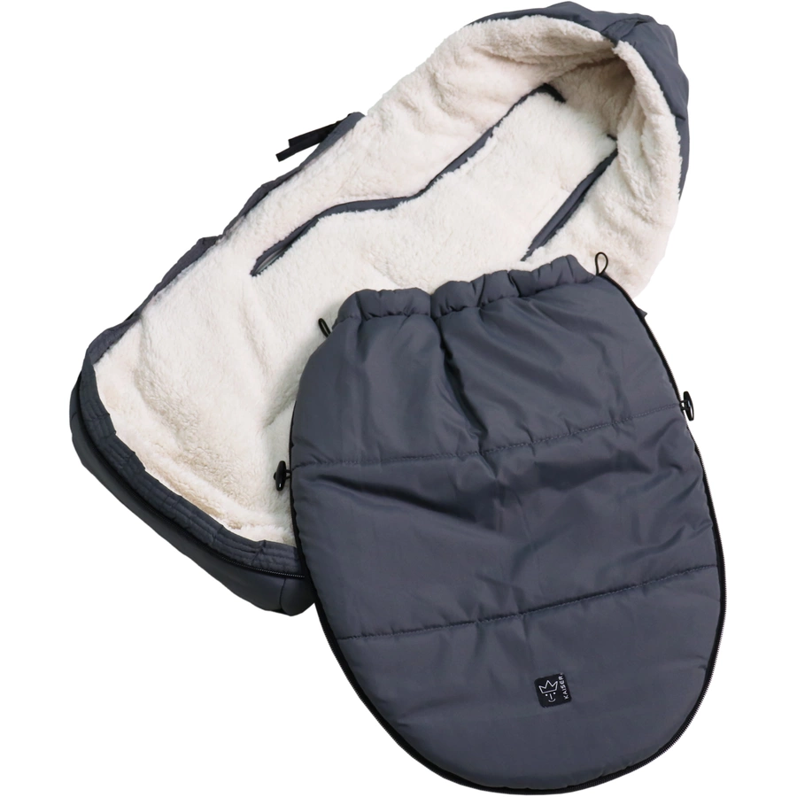 Kaiser Winterfußsack HOODY 2.0 anthracite
