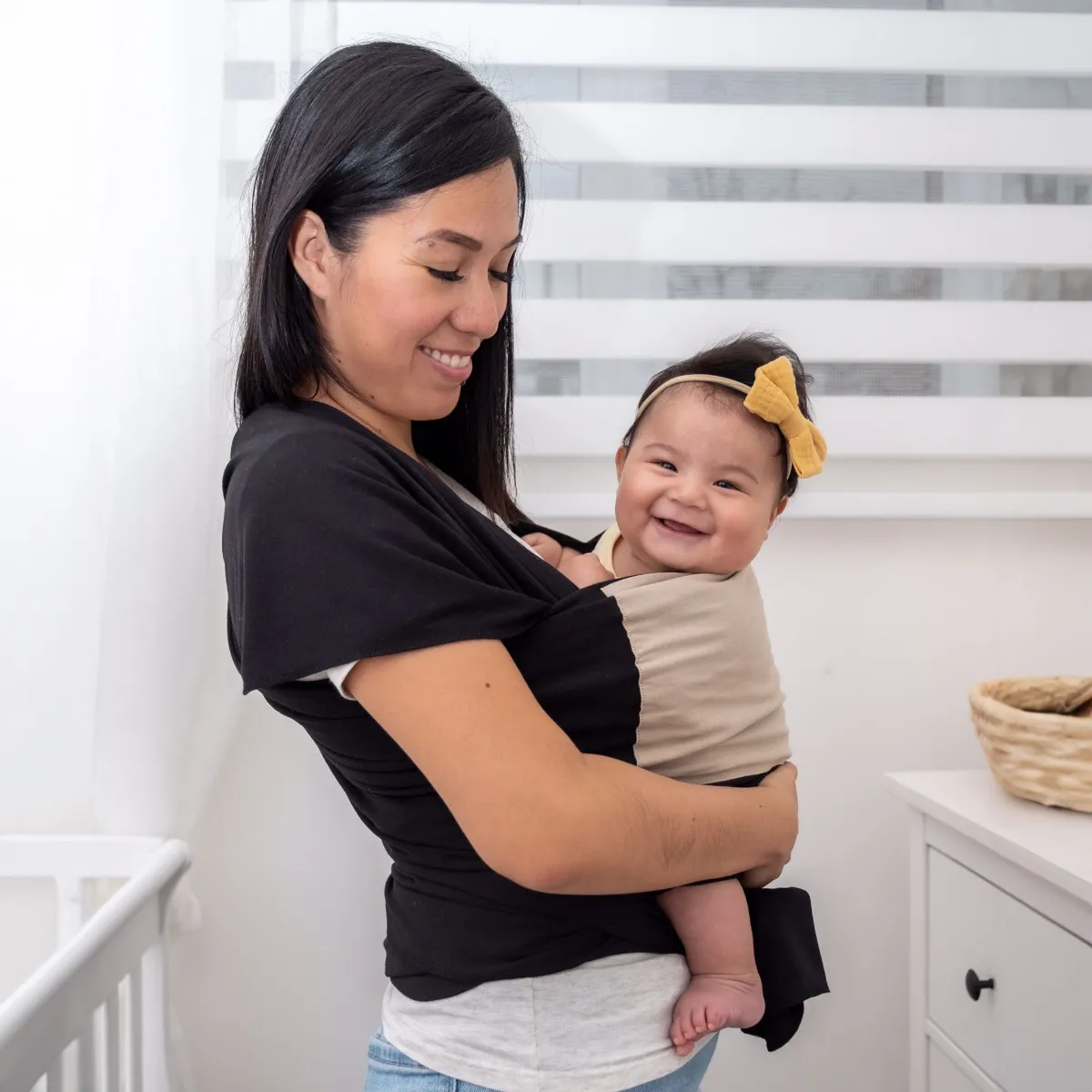 Bébé Confort Porte-Bébé Écharpe - Noir  Taupe