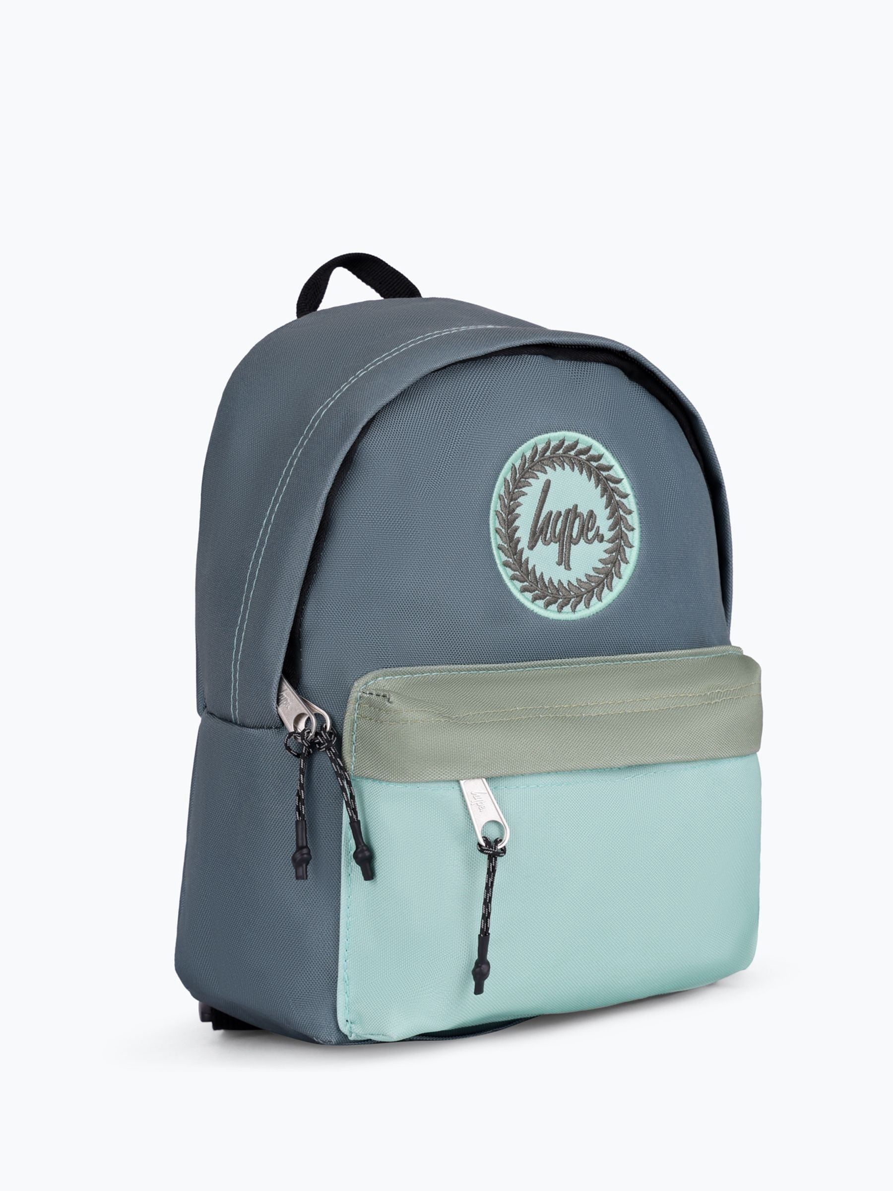 Hype Unisex Green Colour Mini Iconic Backpack