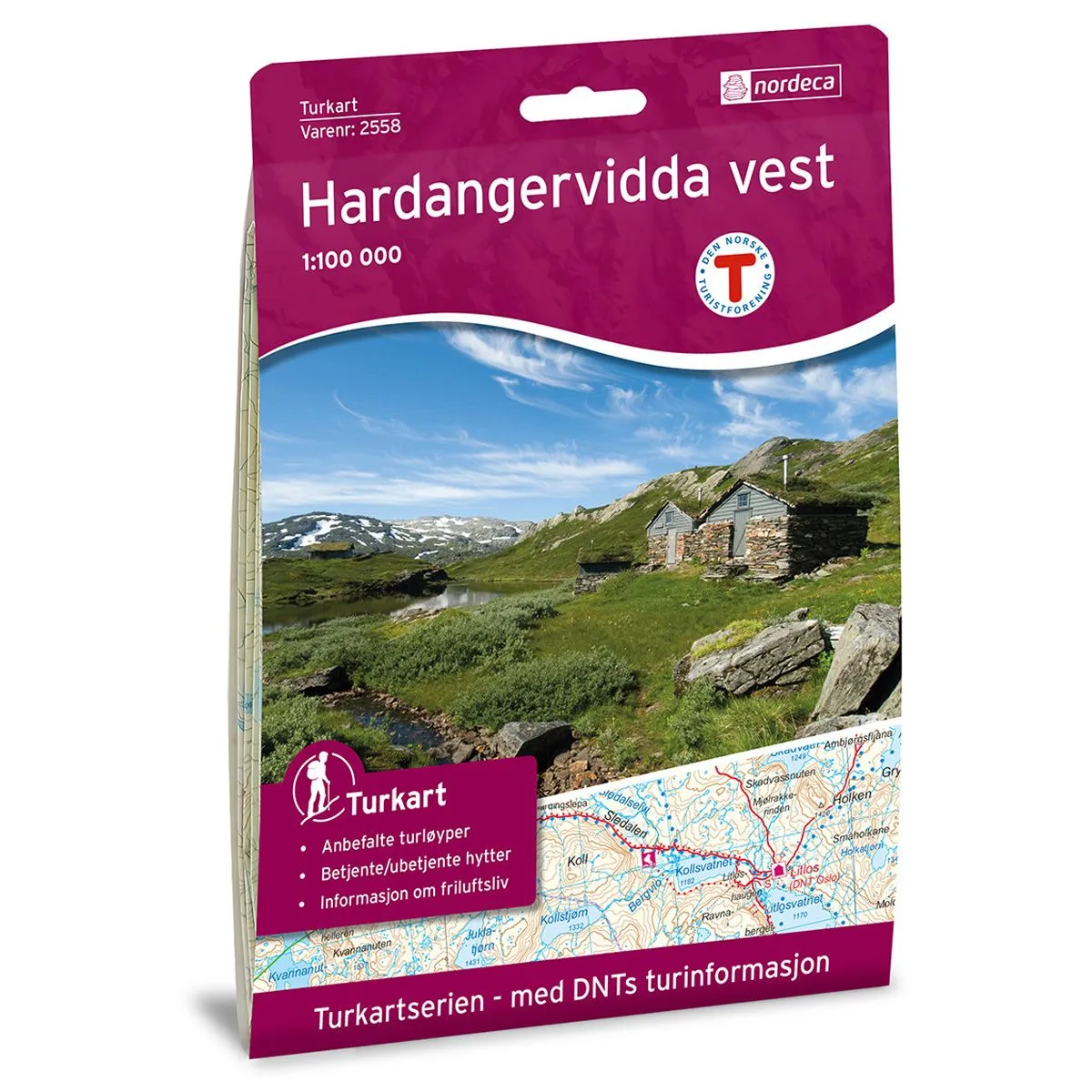 Nordeca Turkart 1:100 000 Turkart