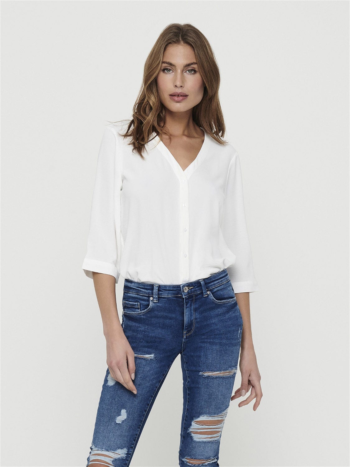Jacqueline De Yong  Lion Capote Shirt