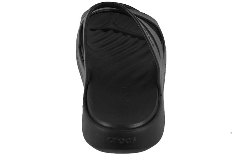 CROCS GETAWAY STRAPPY BADESANDAL I SORT GUMMI