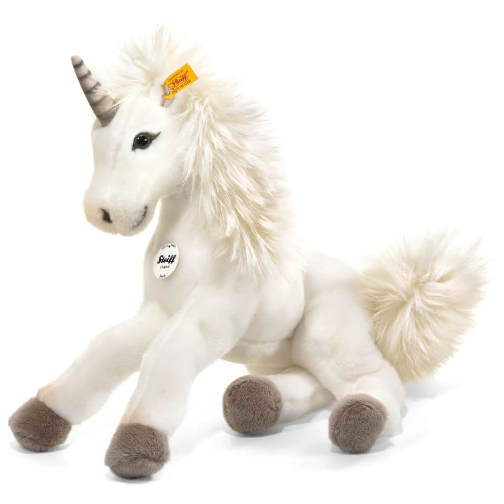Steiff Starly Schlenker Einhorn, weiß, 35 cm