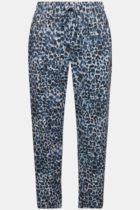 Jerseyhose, Leomuster, Elastikbund, Zipptaschen