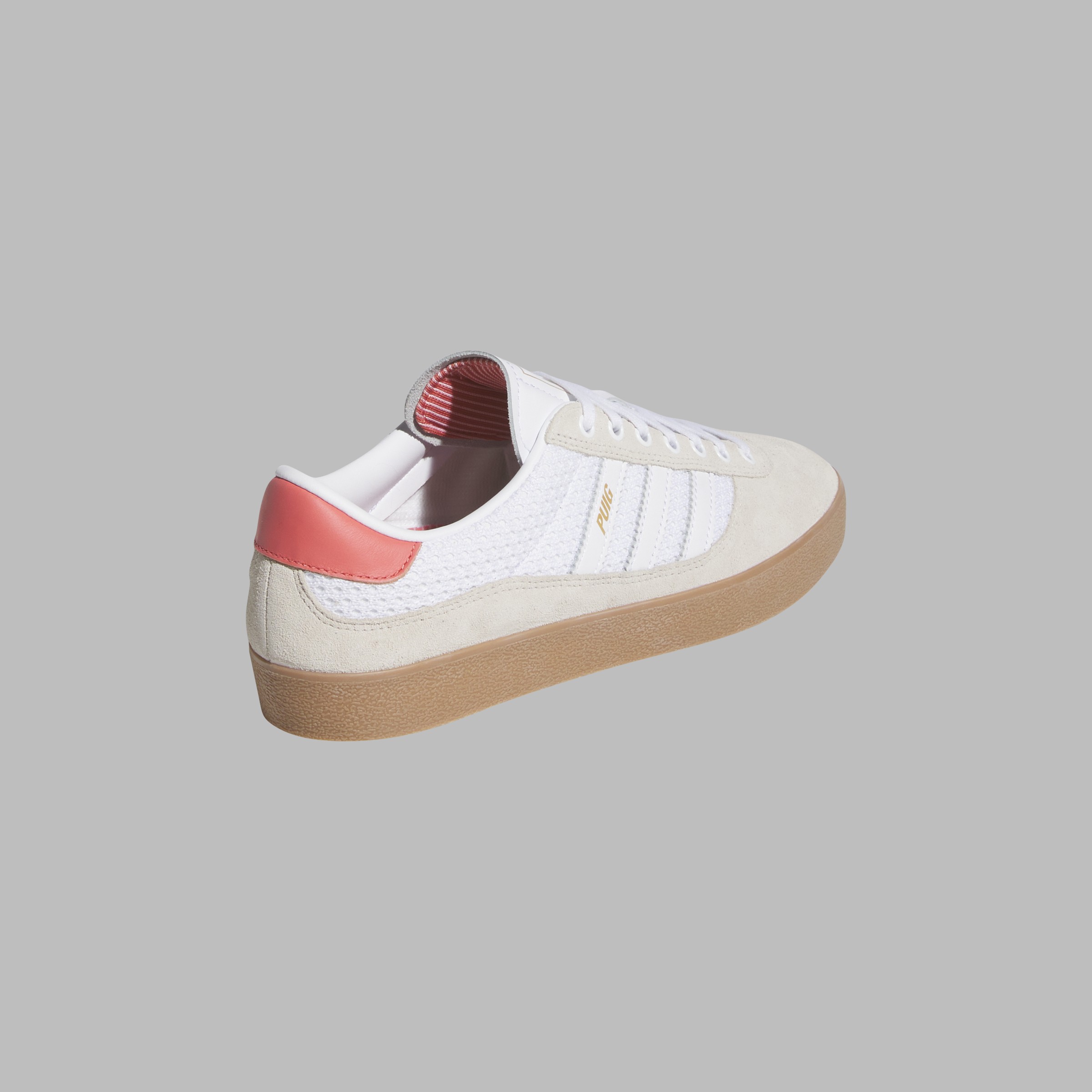 Adidas Skateboarding Puig Indoor Wonder White Cloud White Gum 7 US / 40 EU