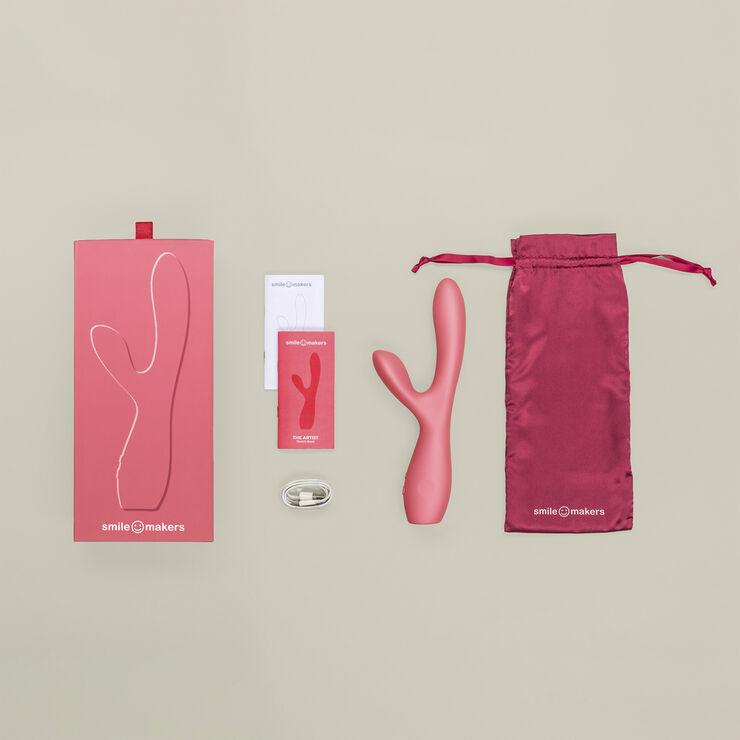 Smile Makers The Artist Rabbit Vibrator Pink