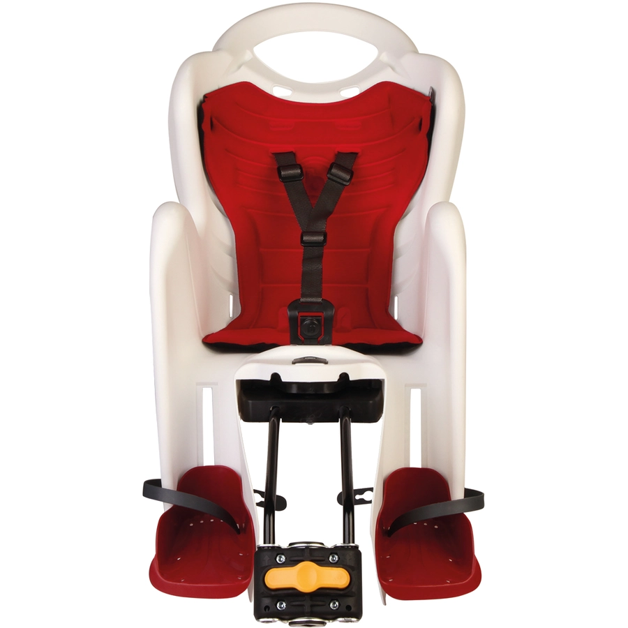 BELLELLI Kindersitz Fahrrad Mr Fox Reclining B-fix Frame mount WhiteRed