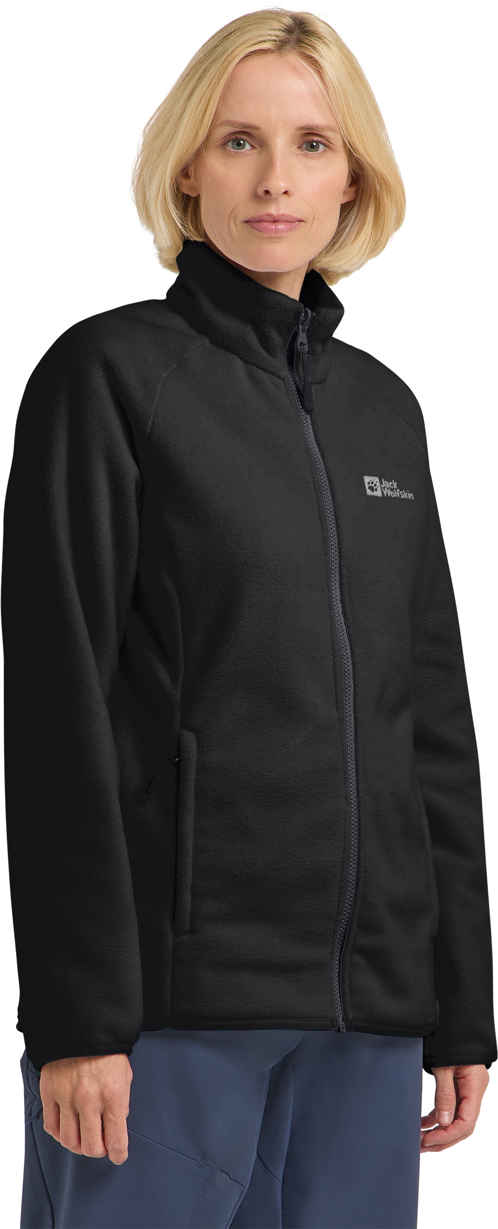 Jack Wolfskin Fleecejacke »Moonrise« Atmungsaktiv, leicht, Übergangsjacke