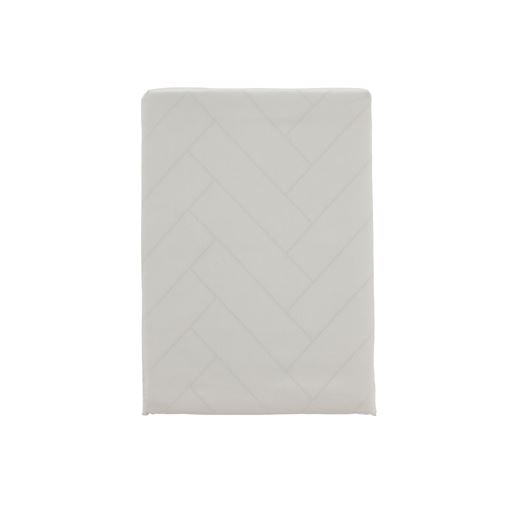 Södahl Tiles Damaskdug, Light Grey, 140x220 cm