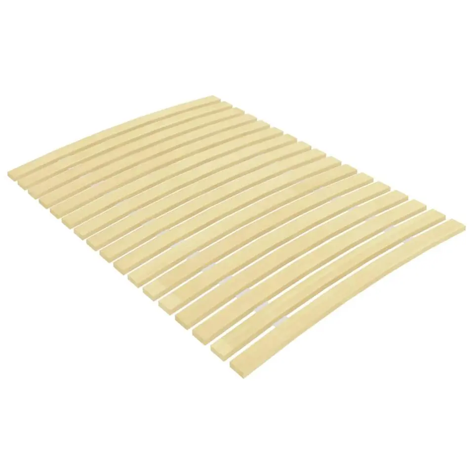 vidaXL - Lattenbodem met 17 latten - Bruin - Hout - 90 x 200 cm