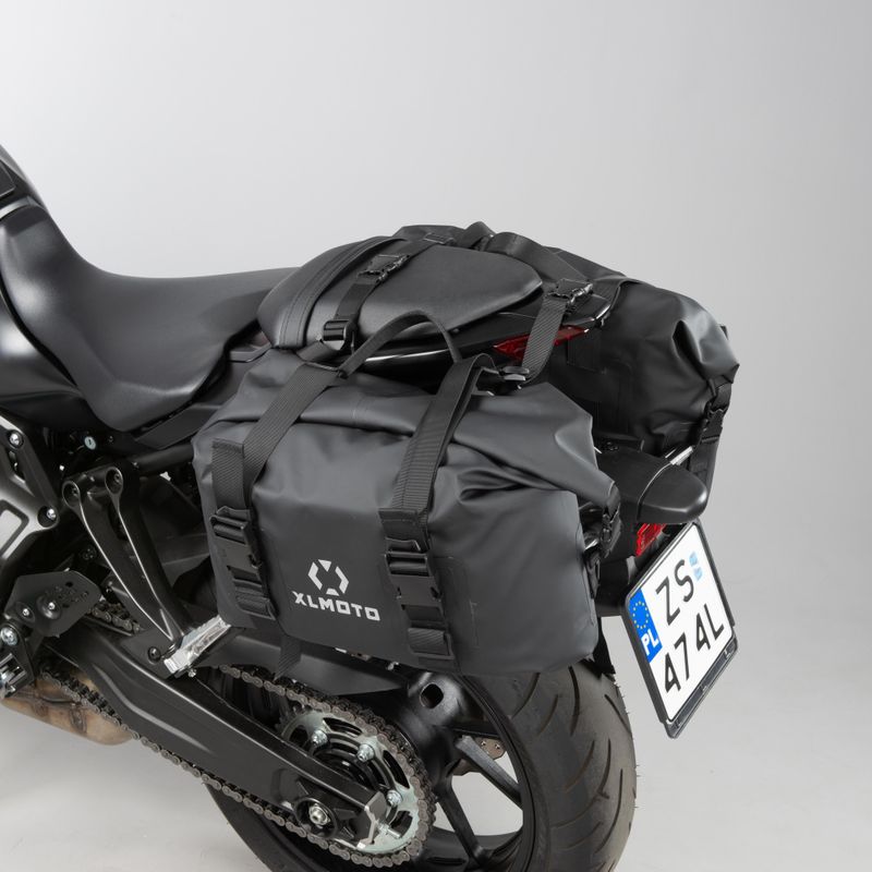 XLMOTO - H2O Zadeltassenset - Waterdicht - 40L - Set van 2 Tassen