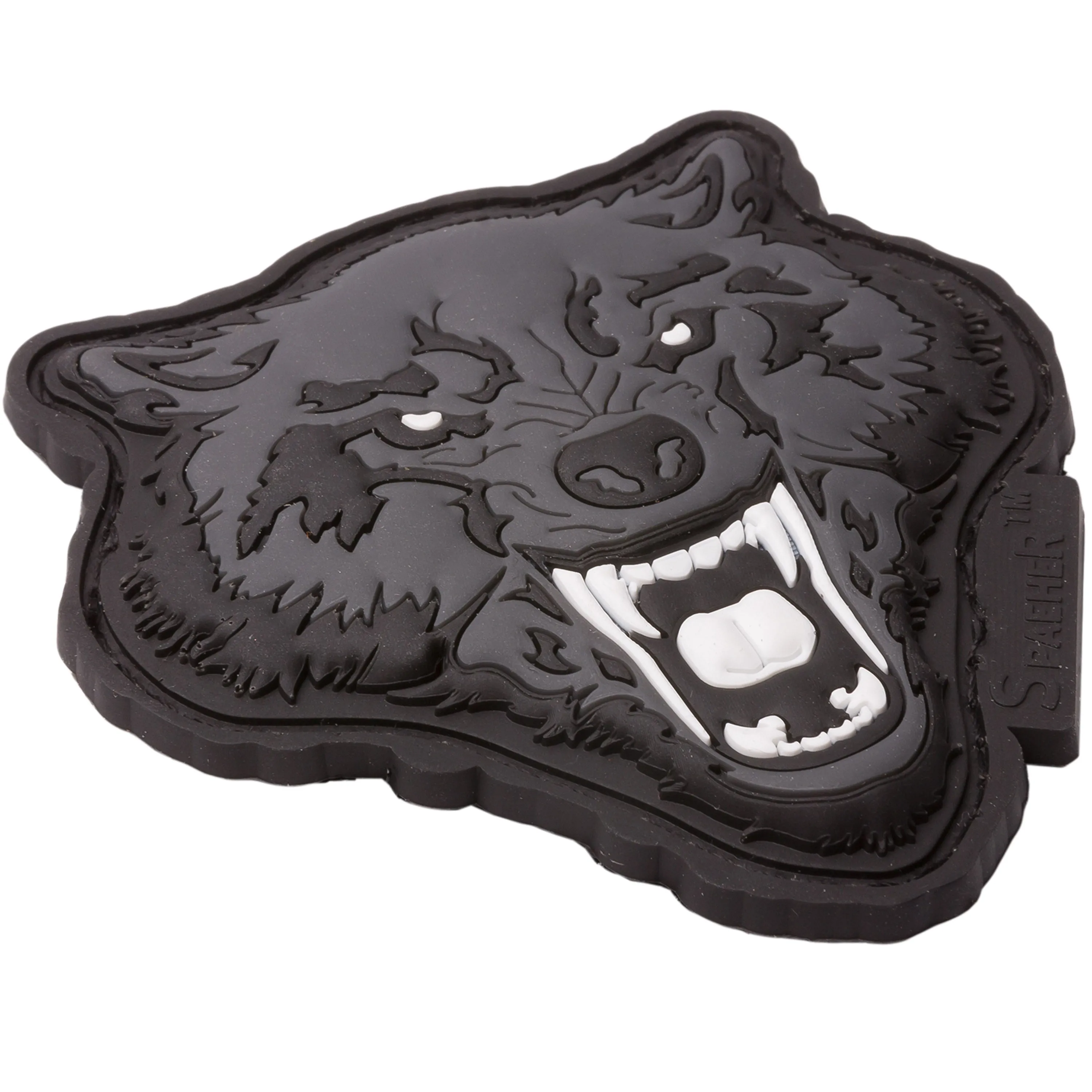Jackets To Go -  3D Patch Angry Wolf Head