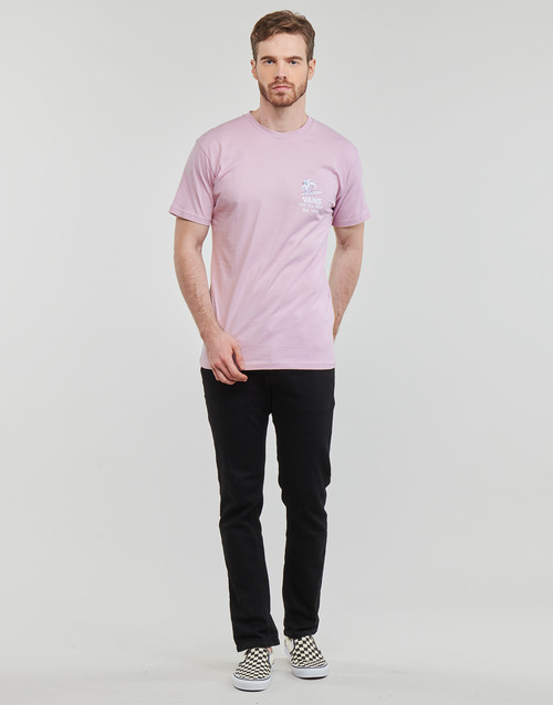 Vans - CHECKERBOARD BLOOMING SS TEE - Violet