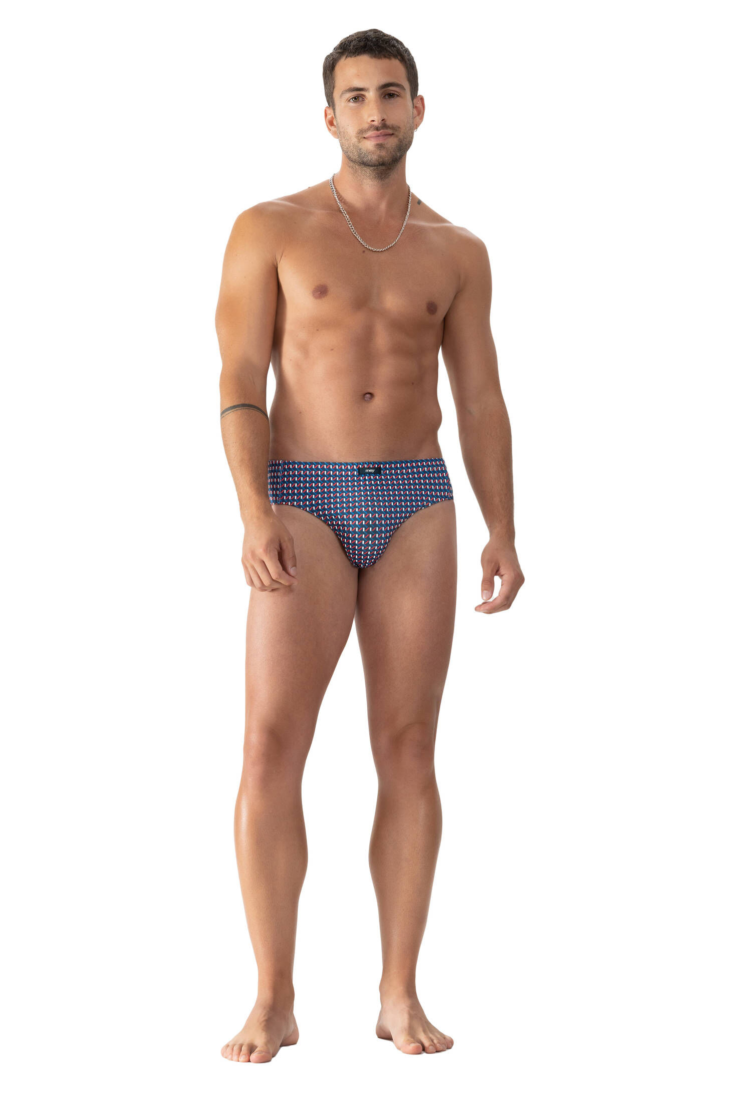 mey| Herren Jazz Pants Serie Diagonal Squares