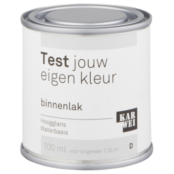 Karwei Kleurtester binnenlak hoogglans 100 ml