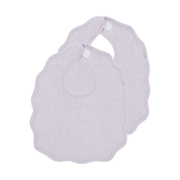 Meyco Baby Wavy Slab Met Klittenband - 2 Stuks - Badstof