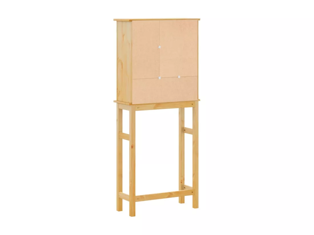 Armoire pour machine à laver salle de bain Corona pin massif