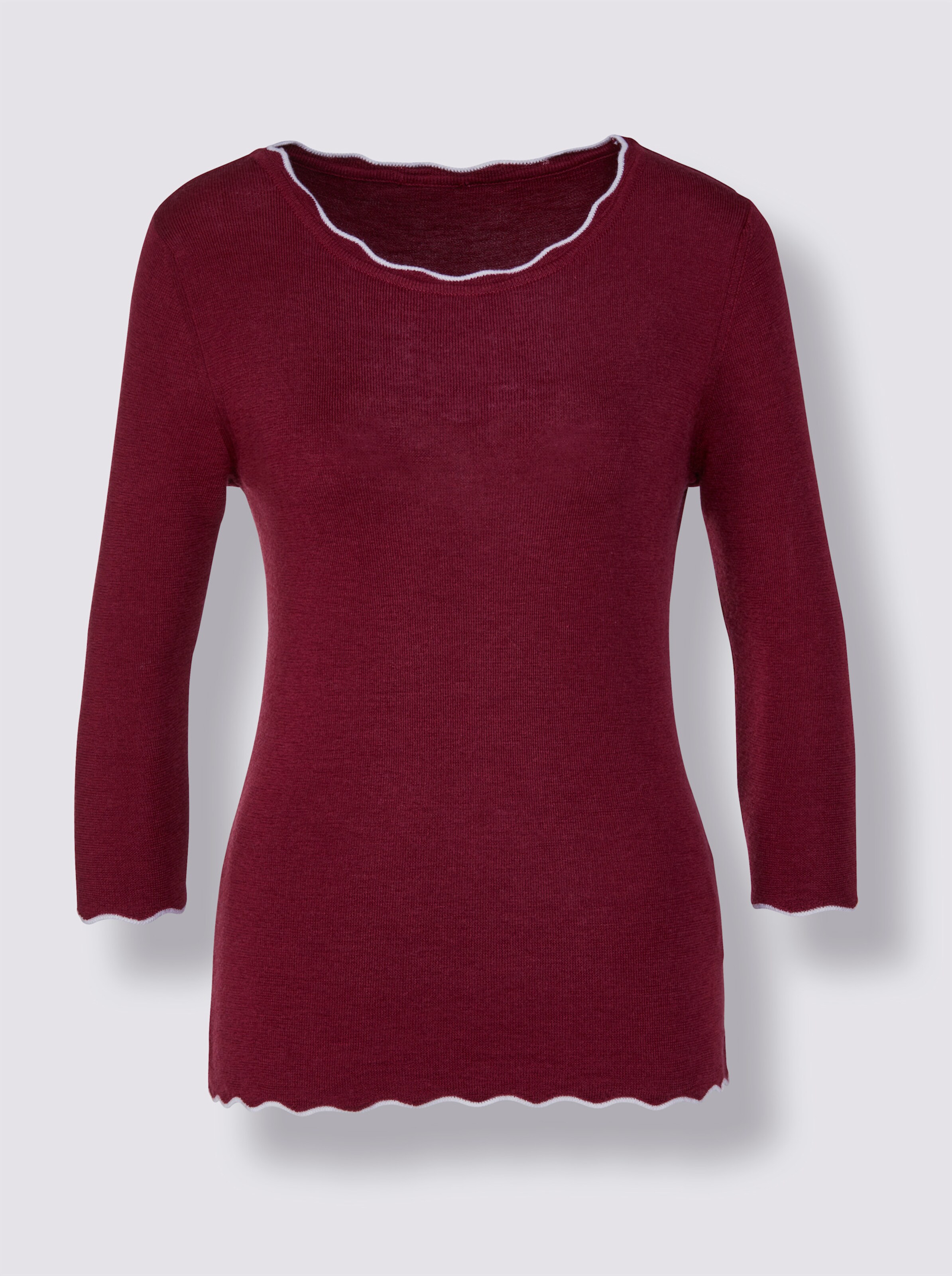 Merino-Seiden-Pullover