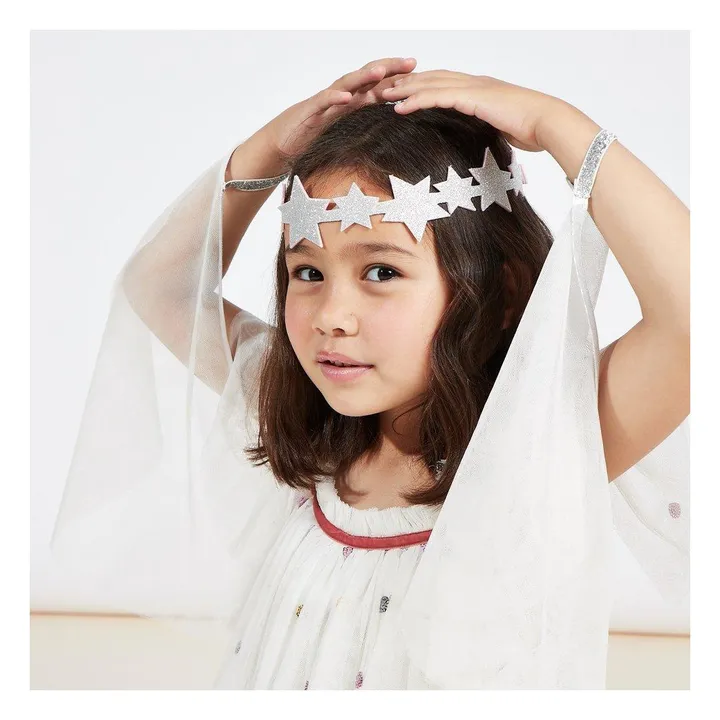 Meri Meri Déguisement Ange en tulle avec couronne