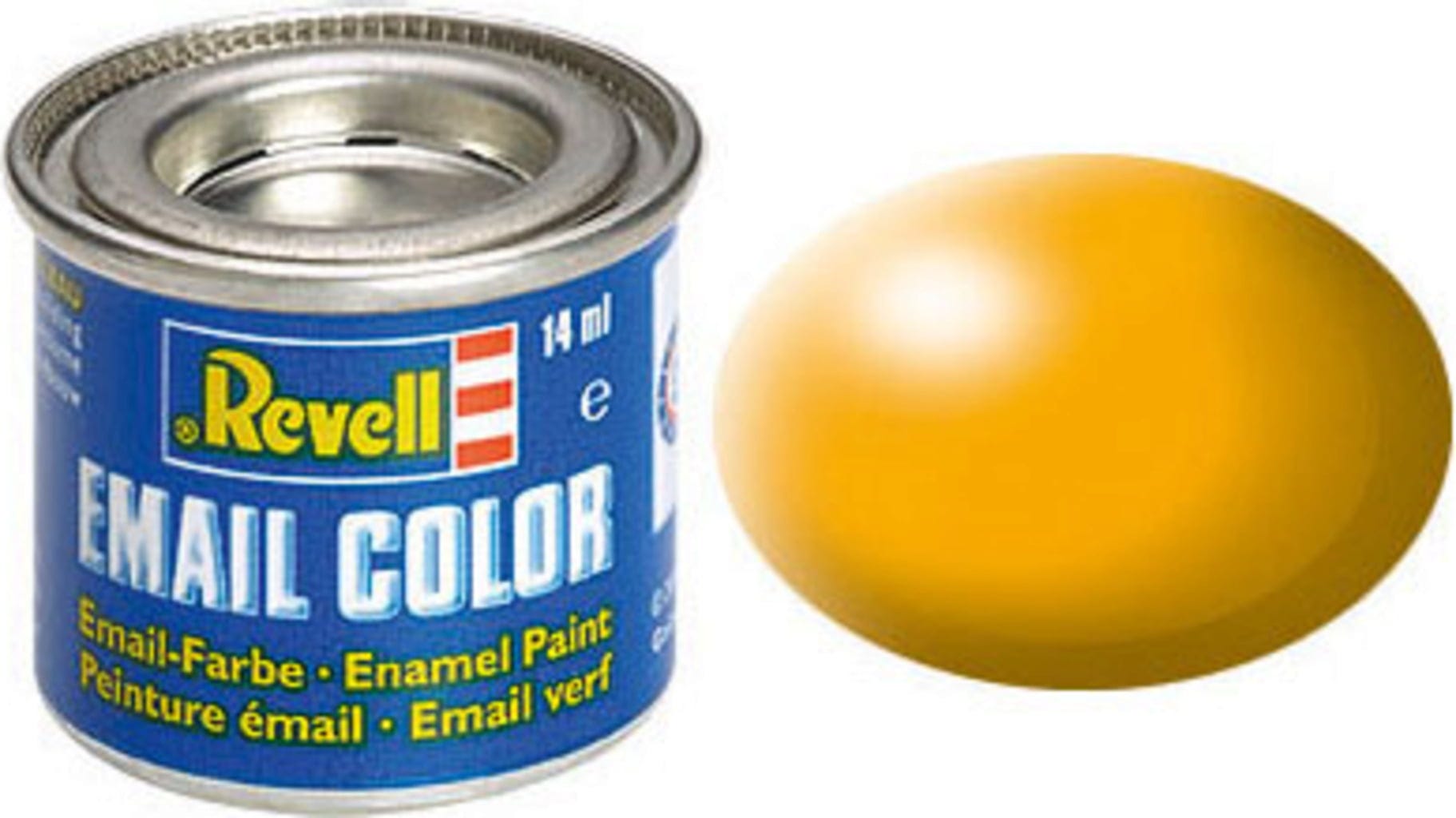 Revell  Email Color lufthansa-gelb, seidenmatt, 14 ml    Die beliebten Farben von Revell in 89 verschiedenen Farbtönen